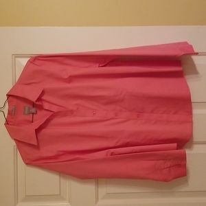 NWOT Chico winkle resistant blouse / peach color.